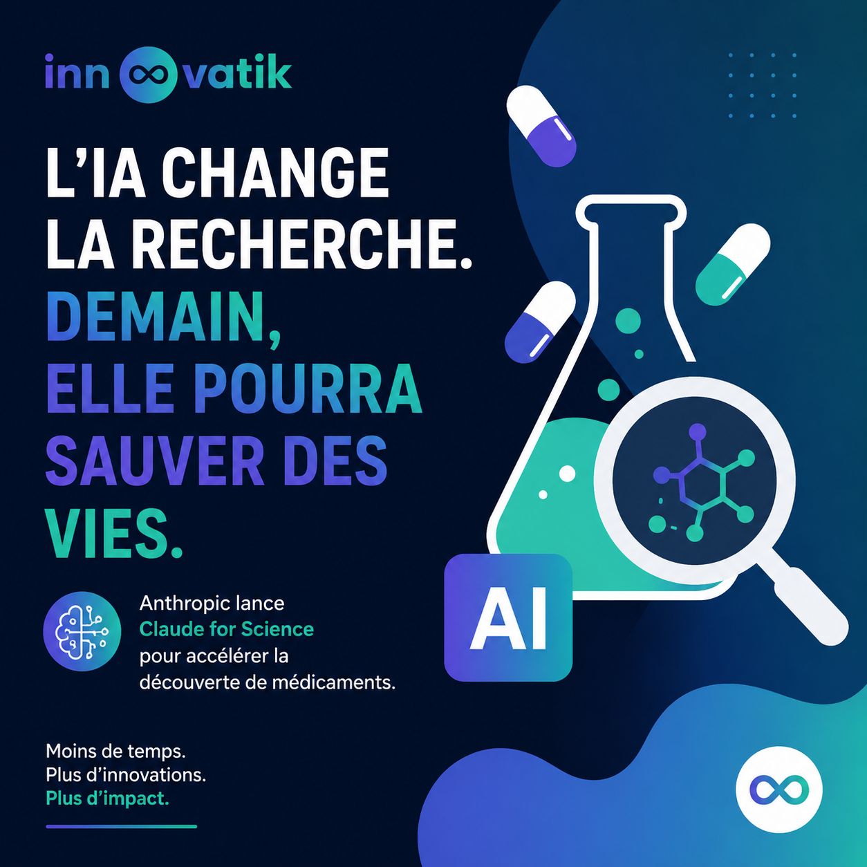 L'intelligence artificielle entre dans une nouvelle ère : peut-elle révolutionner la découverte de médicaments ?