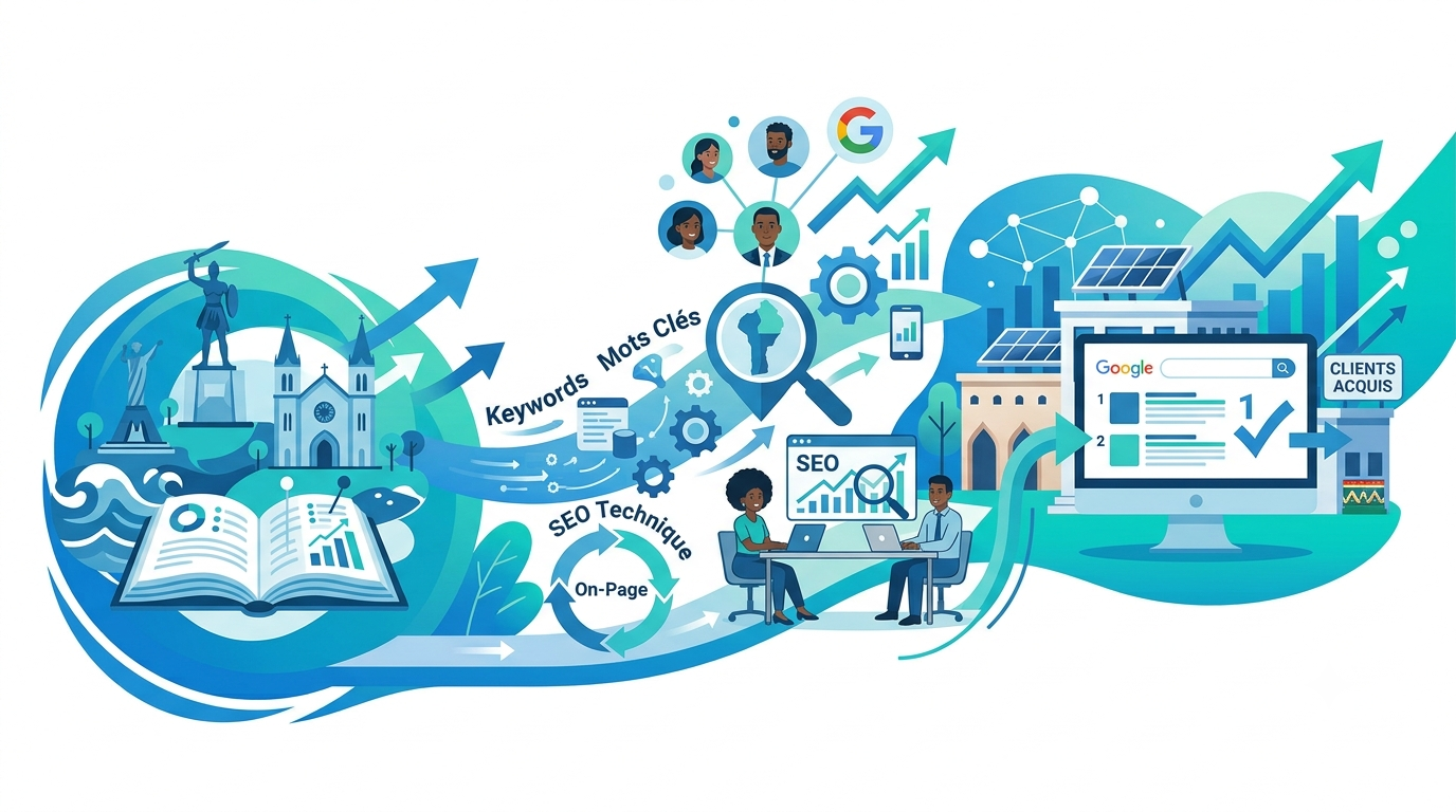 SEO au Bénin : comment attirer plus de clients grâce à Google en 2026?