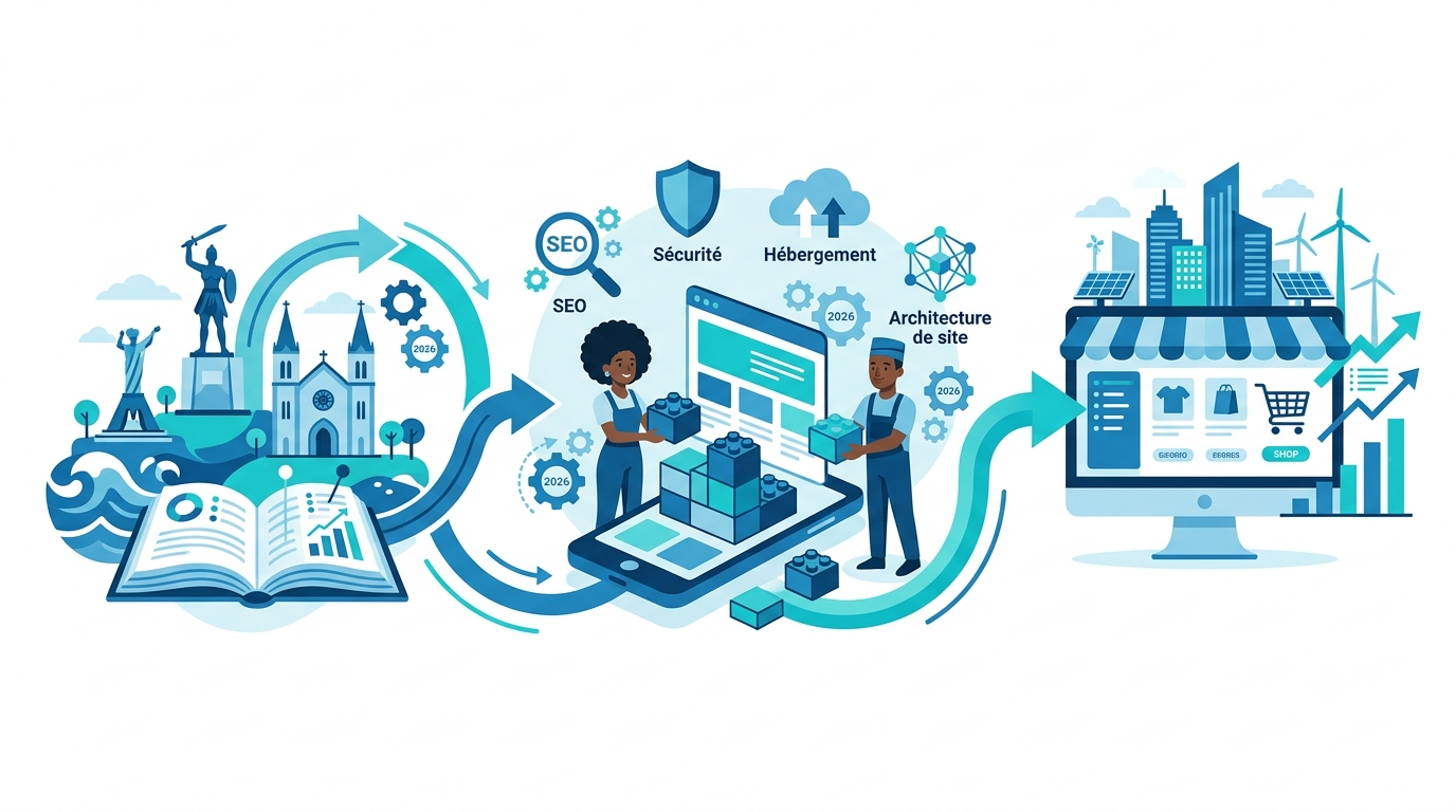 Création de site web à Cotonou : le guide complet pour les entreprises en 2026