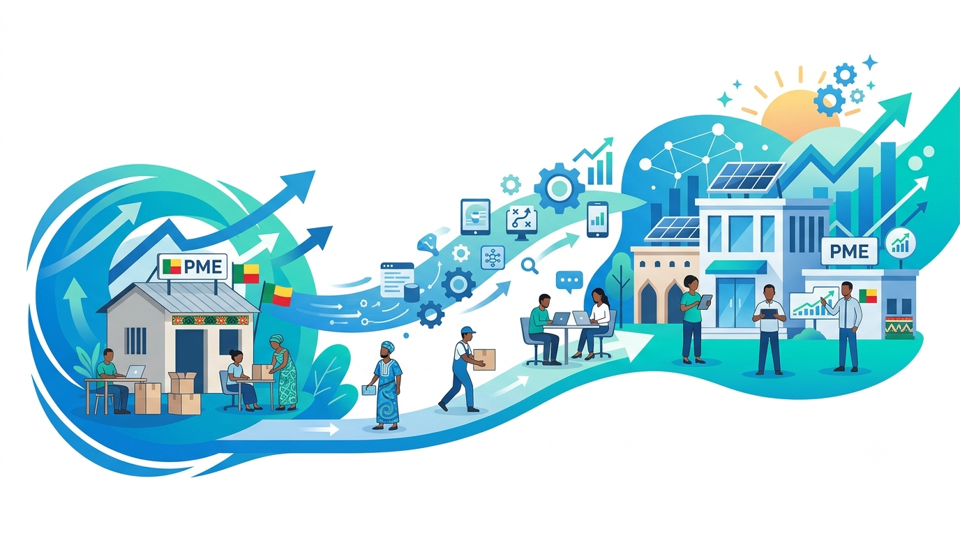 Transformation digitale des PME au Bénin : enjeux, défis et solutions pour réussir en 2026